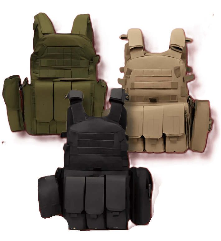 Re-Arm ballistic plates and jackets in the field
